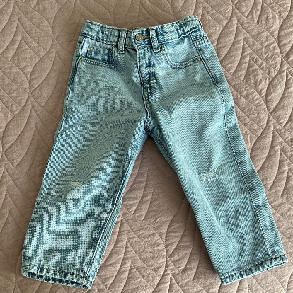 Zara Toddler Mom Jeans